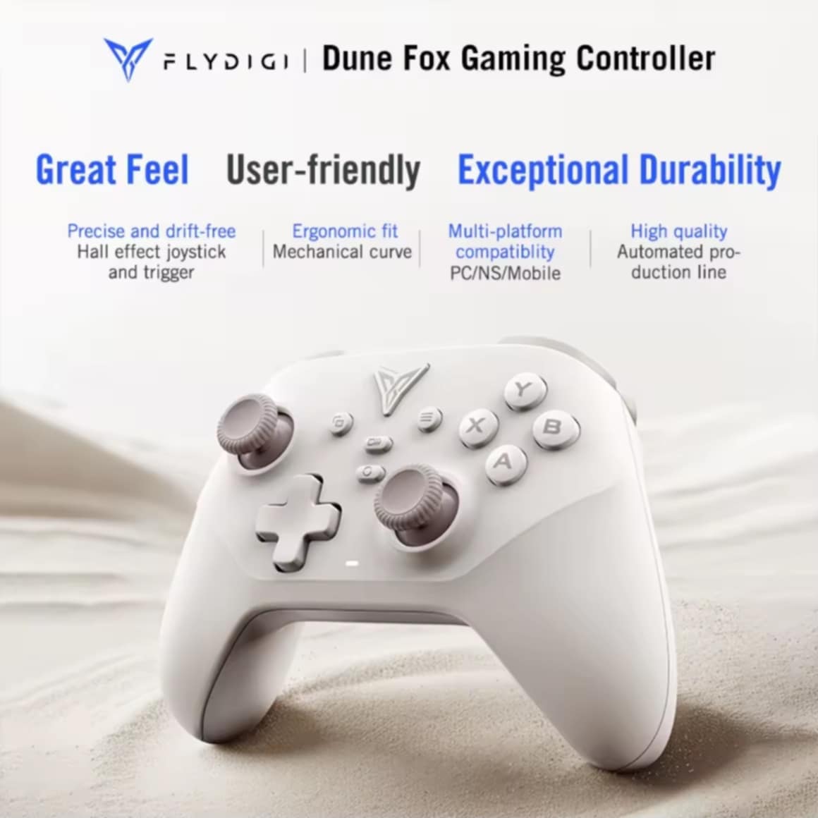 [ຮັບປະກັນຈາກສູນໄທ] ຈອຍເກມ Flydigi Dune Fox ຈອຍເກມ ຈອຍເກມສໍາລັບໂທລະສັບ, ຈອຍເກມ PC, ຈອຍ Nintendo Switch