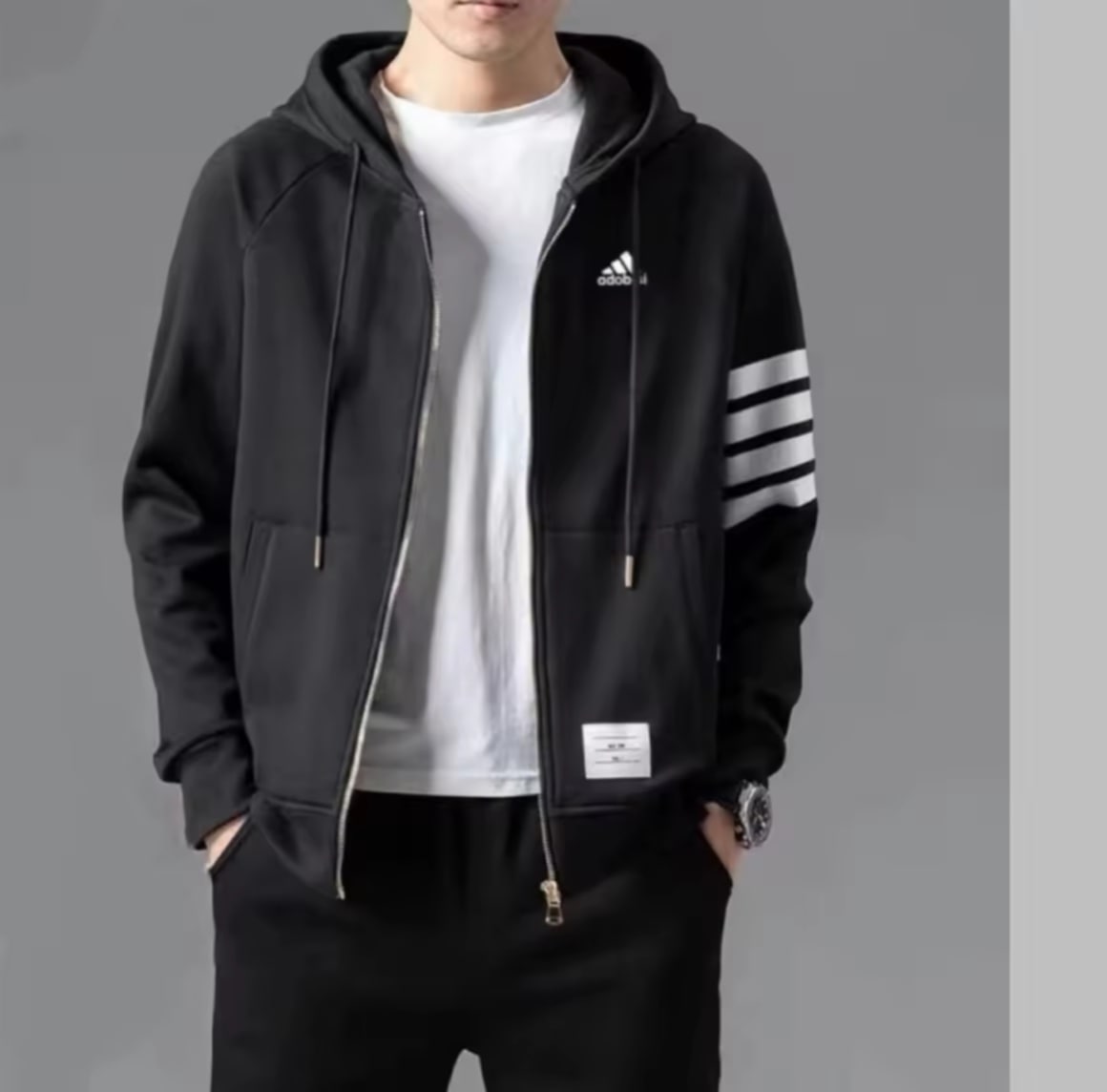 ເສື້ອແຈັກເກັດແຂນຍາວແນວລະດັບ ສຳລັບຜູ້ຊາຍແລະຜູ້ຍິງ ຜ້າໃສ່ສະບາຍ ແລະ ລະບາຍອາກາດດີ