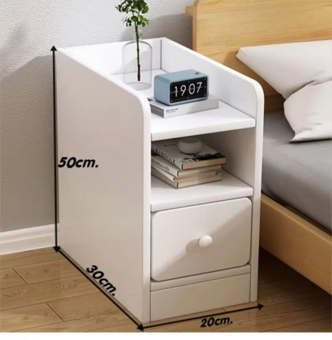 ➡️ FiT ໂຕະຂ້າງຕຽງ ຕູ້ຂ້າງຕຽງ ຊັ້ນວາງຂອງຂ້າງຕຽງ ຫ້ອງນັ່ງຫຼິ້ນ