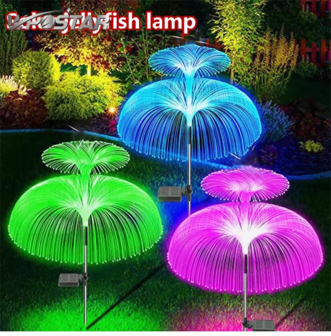 ໄຟເດີ່ນຫຍ້າ ຕົກແຕ່ງໄຟທາງຍ່າງ ແມງກະພຣຸນ ພະລັງງານແສງອາທິດ, ໂຄມໄຟດອກໄມ້ດອກກຸຫຼາບ ຕິດຕັ້ງເດີ່ນບ້ານ ພະລັງງານແສງອາທິດ ກັນນ້ໍາ