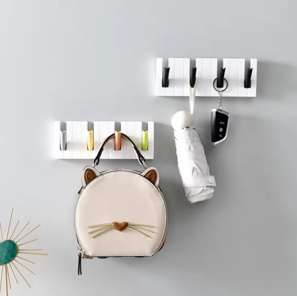 ຕາຂໍກຸນແຈຕົກແຕ່ງປະຈຳປະຕູ, ຕິດຝາ, ຕາຂໍເປຍໂນສ້າງສັນ