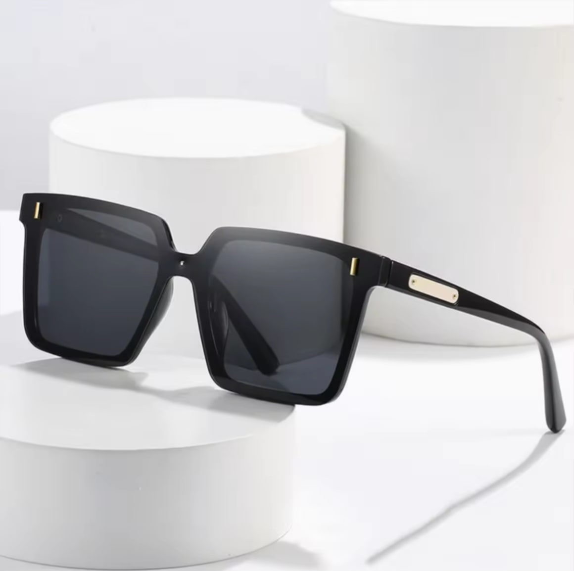 SUNYMALL ແວ່ນຕາກັນແດດ ຜູ້ຍິງ ຜູ້ຊາຍ ແວ່ນກັນແດດ ແວ່ນຕາກັນແດດຜູ້ຊາຍ ຮູບສີ່ເຫຼັກ ລະດູຮ້ອນ ແວ່ນຕາສາຍຕາ ຄວາມຄົງກັນແດດ ແວ່ນຕາໃນການກະຕຸ້ນ ຂັບຂີ່ ແວ່ນສະຫວັນຫນ້າ ສະໄລແບບວິນເທັດ