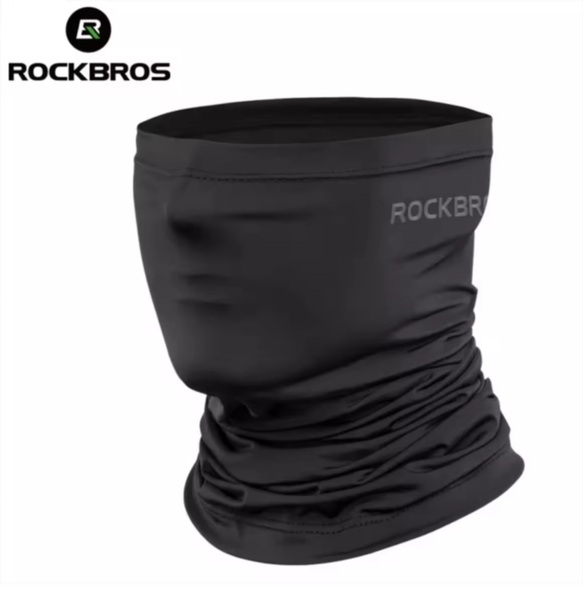 ROCKBROS ຜ້າໄຫມນ້ຳແຂງລະດູຮ້ອນ ສຳລັບກິລາຂີ່ລົດຖີບ, ຜ້າພັນນຫນ້າ, ໜ້າກາກປ້ອງກັນແສງຜ້ານ້ຳແຂງລະບາຍອາກາດ, ຜ້າບັຟຂີ່ລົດຖີບ