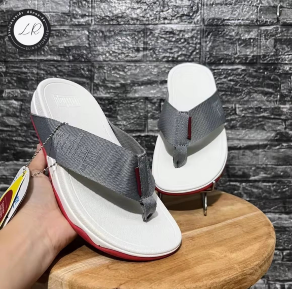 FitFlopເກີບແຕະ Surfer ສໍາລັບຜູ້ຊາຍ ແລະ ຜູ້ຍິງ, ເປັນສິນຄ້າງານກຣດ A, ຄຸນນະພາບດີ ແລະ ລາຄາຖືກ