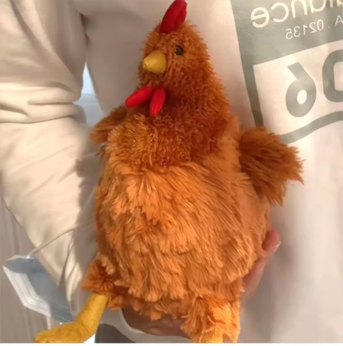 ຕຸກຕາຢັດນຸ້ນ ຕຸກຕາໄກ່ ຂອງຫລິ້ນຕຸກຕາ Jellycat Ceycat Hen Ceycat Ceile Chicken ຕຸກຕາສັດ, ຕຸກຕາຈ໋ຽບ