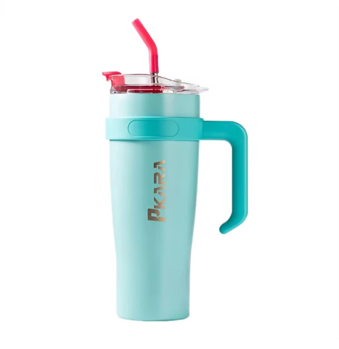 1200ML ຈອກເກັບຫຸ້ມອຸນຫະພູມ PKARA ຂະໜາດ 40OZ ຂອງແທ້ ຈອກຫຸ້ມອຸນຫະພູມ ຮ້ອນ/ເຢັນ