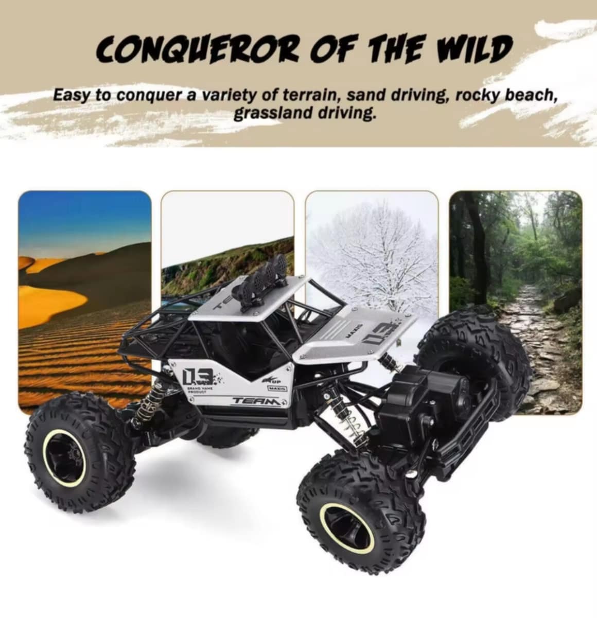 ລົດປີນພູ 4WD ບັງຄັບຄວບຄຸມທາງໄກ, ລົດຄວບຄຸມວິທະຍຸ, ລົດກະບະບັງຄັບ, ລົດບັງຄັບດຣິບ (Drift)