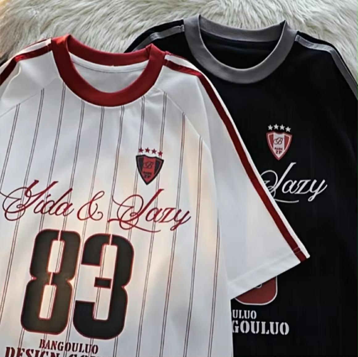 BECOOLMAN ສະໄຕລ໌ວິນເທດ ລາຍຂີດເສັ້ນ ເສື້ອຍືດຮຸ່ນຜູ້ຊາຍ ສີຕັດກັນ ເຢັບຕໍ່ກັນ ພິມລາຍ ແຟຊັ່ນ ແຂນສັ້ນ ສຳລັບນັກຮຽນ ແມັດຊ໌ລຸກງ່າຍ